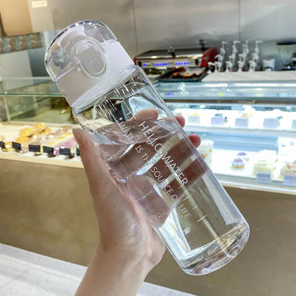 780ml Portable Plastic Drinking Bottle Leakproof Drinking Cup Sports Water Bottle for Boys and Girls