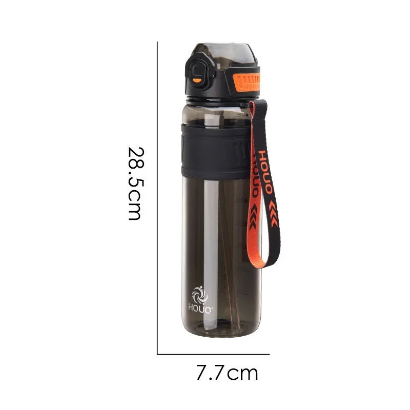 1000ml Sports Water Bottle Large Capacity Plastic Straw Water Cup High Value Outdoor Camping Drinking Tools