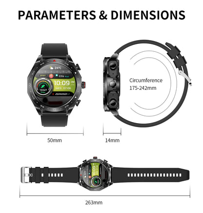 2024 TWS 2-in-1 Bluetooth Earphones  Smart Watch Bluetooth Call GPS Motion Trajectory HIFI 9D Sound Quality  Smartwatch