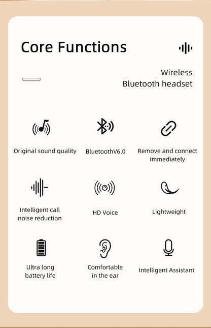 Monster MQT39 Wireless Bluetooth 6.0 Earphones TWS Hifi Stereo Headphones Noise Reduction Gaming Earbuds Sports Headset With Mic