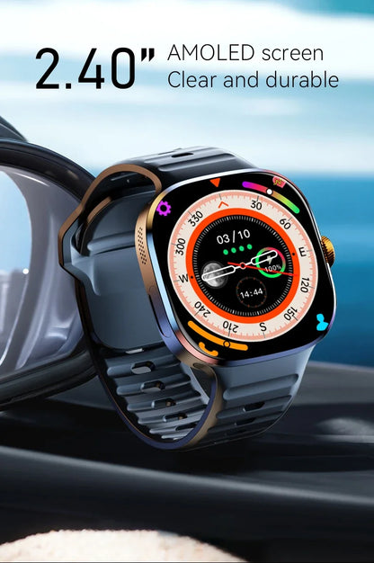 2025 M99 5G Smart Watch: Android 10.0, 9MP Rotary Camera, 256GB Storage, GPS/NFC, 1.95" AMOLED Screen