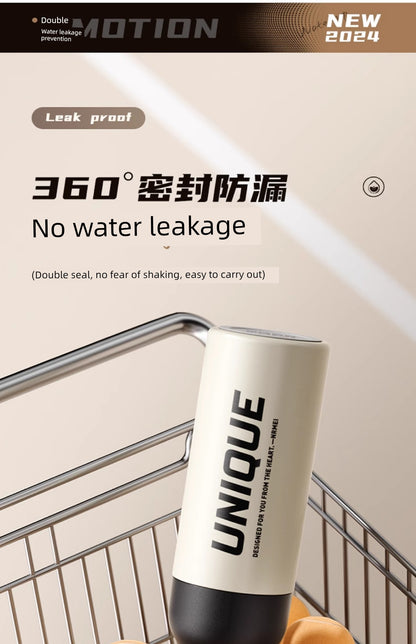 Vacuum Cup 2024 New Arrival Tea Water Separation Good-looking Tea Cup Men's Outdoor Tea Portable Quickly Open Stainless Steel Water Cup