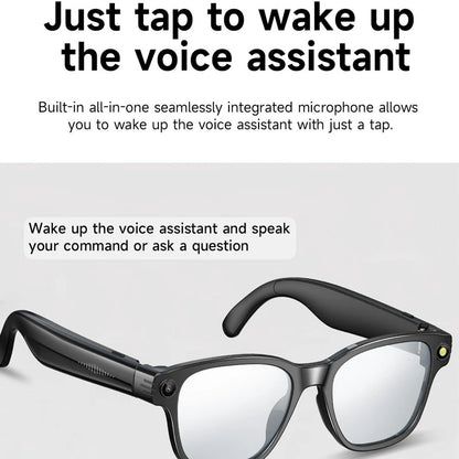 Xiaomi AI Smart Glasses 8-megapixel Camera Mini Camera Bluetooth Call Sunglasses Shooting Audio Listening Music Camera Glasses