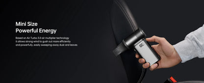 JISULIFE Handheld Fan Ultra 2, Powerful Turbo Jet Fan, 100 Speeds, 9000mAh Rechargeable Battery, LED Display, Outdoor Camping