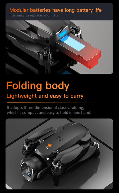 New H21/H20 Drone 8K HD Professional 90° ESC Camera Brushless Motor Optical Flow Hovers Quadcopter Drones