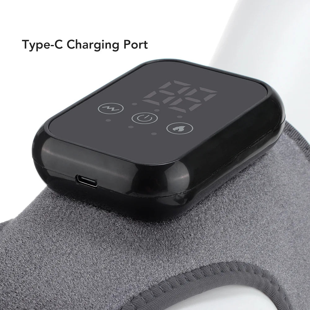 ChiJiaoDr Electric Heating Ankle Care Home Massager Foot Therapy Hot Compress Pain Relief Rehabilitation Protective Equipment