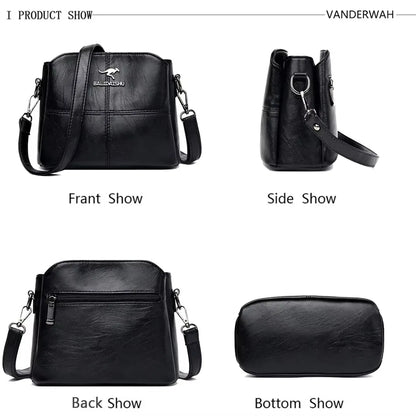 Genuine Brand PU Leather Sac Luxury Handbags Women Bags Designer Shoulder Crossbody Hand Bags for Women Purses and Handbags