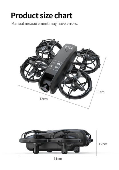 New K100 MAX Drone 8K 5KM Optical Flow Professional HD Dual Camera Obstacle Avoidance Aerial Photography Quadcopter Toys Gifts