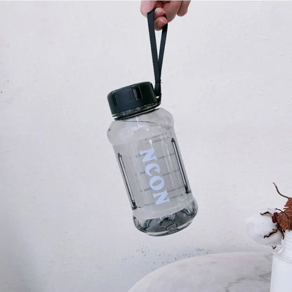 850/1100/1300ml Clear Water Bottle Portable Leakproof Large Capacity Travel Kettle Lightweight Water Jugs