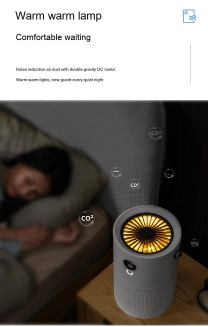 ZaiXiao AP01 Negative Ion Air Purifier Odor Deodorizer Remove Dust Smoke Removal Formaldehyde Air Filter USB Mute