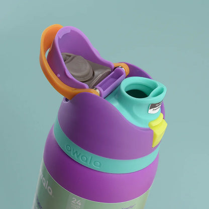 NEW Original Owala Insulated Stainless Steel Water Bottle with Straw, BPA-Free Sports Water Bottle