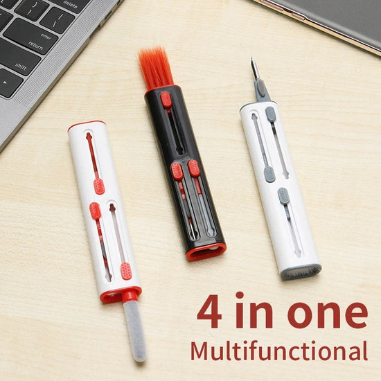3 in 1 Multi-function Cleaner Kit for Airpods Pro 3 2 1 Headset Cleaning Pen Keyboard Brush Bluetooth Earphones Cleaning Tools