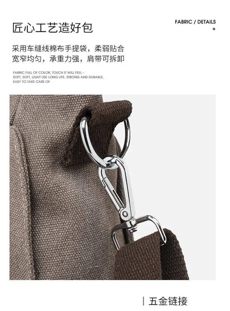 Women Handbags Ladies Canvas Shopping Tote Bag Clutch Female Crossbody Bags