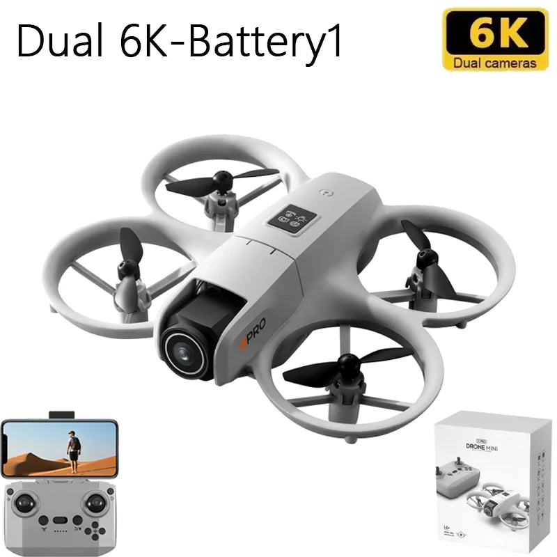 i1PRO Mini Drone Professional 8K HD Camera Drone 5G WIFI FPV UAV With screen remote control Avoidance Aerial Quadcopter Toy Gift