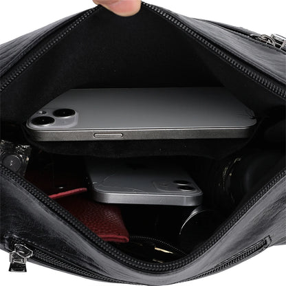 Soft Leather Women Bag Branded Designer Ladies Handbag Purses, Luxury Female Shoulder Bag Large Capacity Crossbody Bags Sac