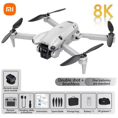 Xiaomi S101 Drone 8K HD Professinal Dual Camera 5G WiFi 120° Wide-angle ESC UAV With screen Obstacle Avoidance Quadcopter 20000M