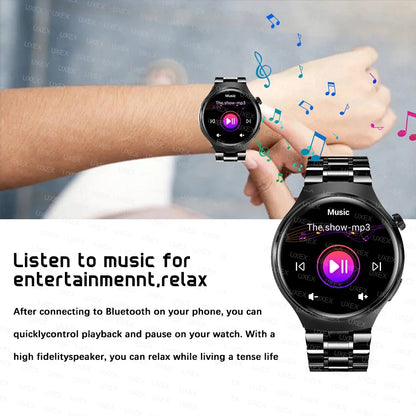 2025 Holiday Gift Smartwatches Masculinos 1.52” HD Wireless Call Health Tracker Custom Photo Watch 4 Women Motion Trajectory New