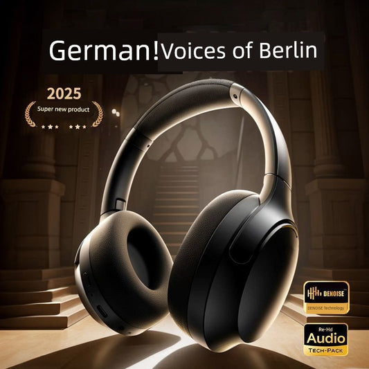 2025 Computer Head-Mounted Wireless Bluetooth Headset New Arrival Mobile Phone Wired Noise-Canceling Headset Specially for Gaming