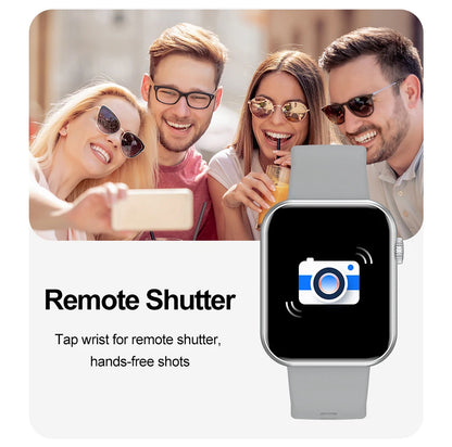 2025 New For XIAOMI Smart Watch Full Touch Screen Bluetooth Call Heart Rate Waterproof Watches Sports Bracelet Smartwatch Women