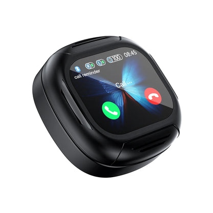 LX-60 Full Touch Screen Headphones ANC Bluetooth 5.4 Noise Cancelling Earphones HiFi Stereo Wireless In-Ear ENC Earbuds With Mic