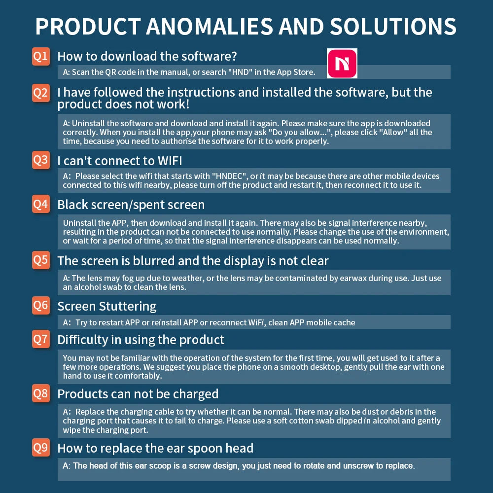 Ear Cleaner with Camera Set Ear Sticks Otoscope USB C Charging Endoscope Wax Removal Tool Earpick MIni Camera Ear Cleaning Set