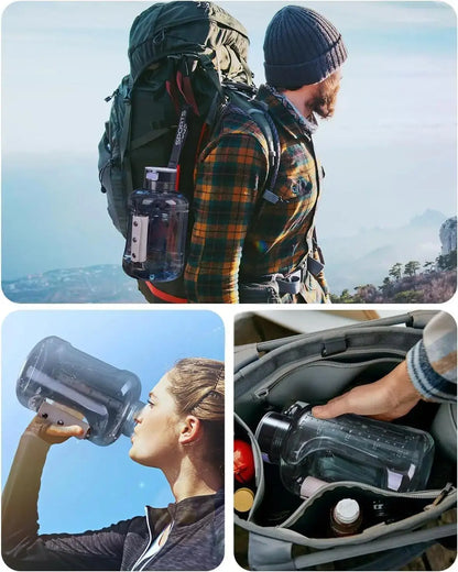 Hydrogen Water Bottle 1.5L Hydrogen Rich Portable Sports Water Bottle Rich Molecular Hydrogen Water Generator