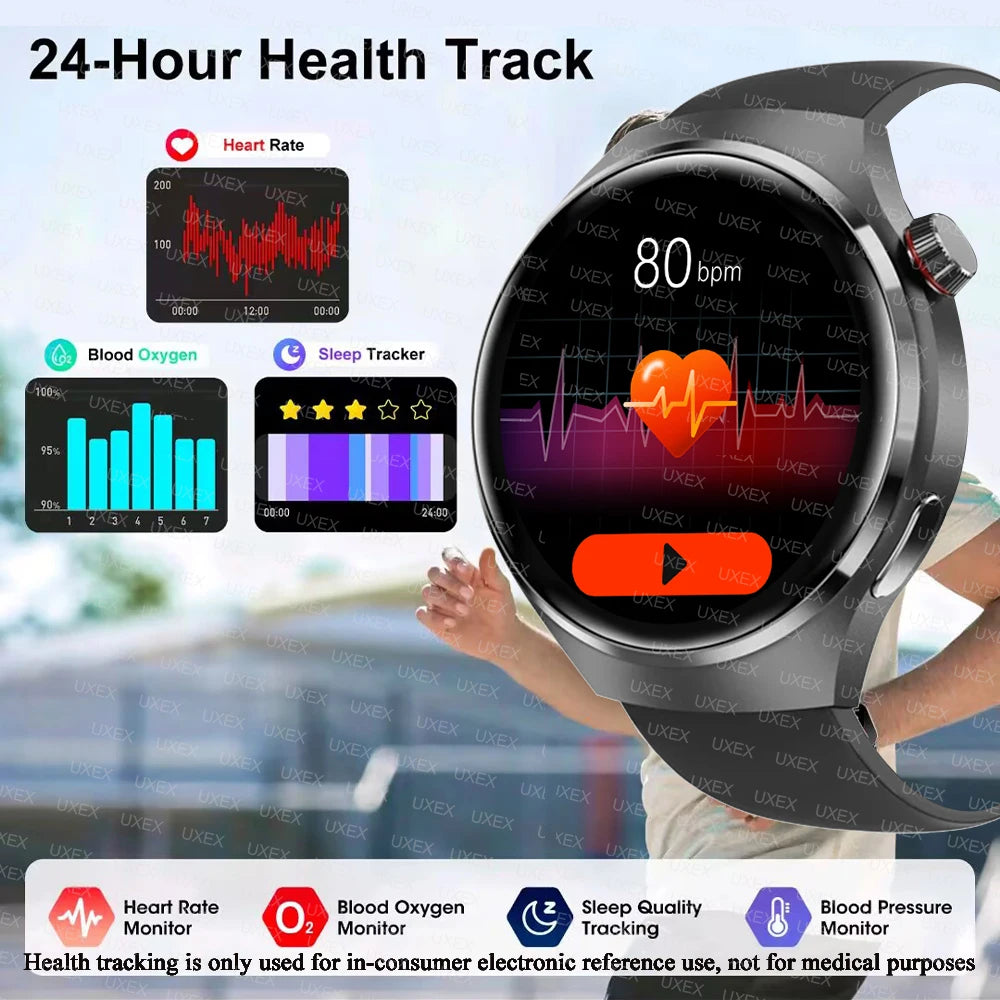 2025 Holiday Gift Smartwatches Masculinos 1.52” HD Wireless Call Health Tracker Custom Photo Watch 4 Women Motion Trajectory New