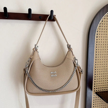 2025 EarlySpring New Simple and Casual Fashion Women's Armpit Handbag High-end and Trendy ShoulderBag for Style-conscious Ladies