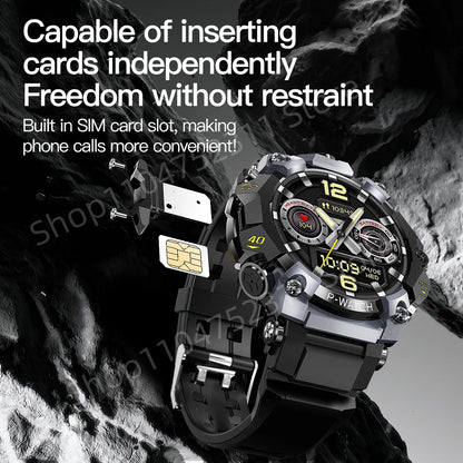 5g Full Netcom Smartwatch 1.508 inch Amoled HD Screen inset 4g/5g Sim Card GPS WIFI IP68 Waterproof Swimming  Sport Smart Watch