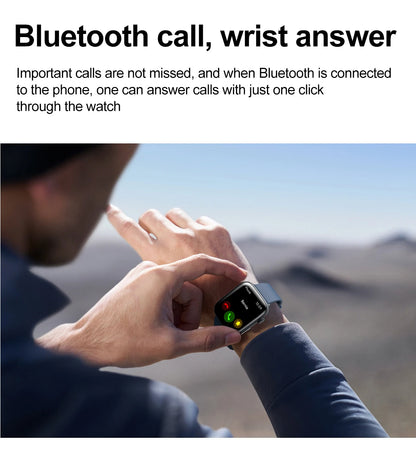 2025 New For Xiaomi Smart Watch HD Bluetooth Call AMOLED Screen NFC Waterproof GPS Sport Health Tracker Smart Watch
