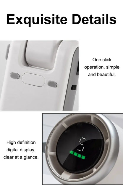 Handheld Mini Fan Small Pocket Electric Adjustable Turbo Low Noise Outdoor Office Camping Fan Rechargeable 5 Speed  Air Cooler