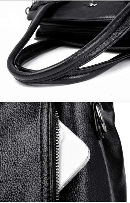 Luxury Handbags Women Bags designer Soft Leather Crossbody Bags For Women 2024 High Quality Shoulder Tote Handbags Sac A Main