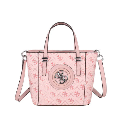 2025 Summer Women's Printed Letter Tote Bag, Large Capacity Shoulder & Crossbody Purse, Trendy Handheld Design for Everyday Use