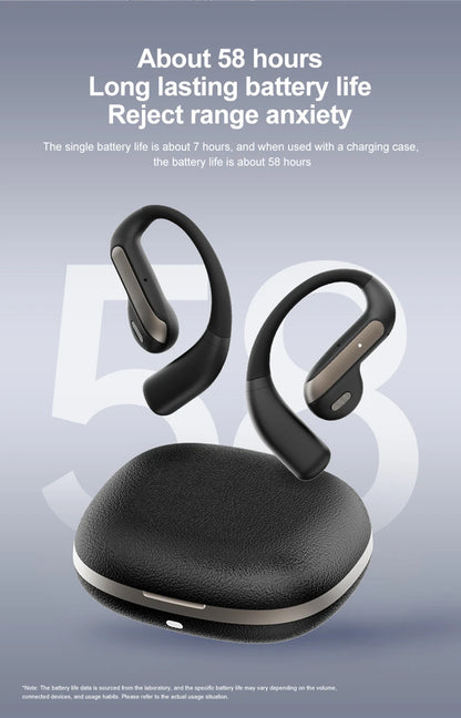 Xiaomi Smart AI Translation Headset Stereo Sound Semi-in-ear Air Conduction True Wireless Sports Long-lasting Bluetooth Headset