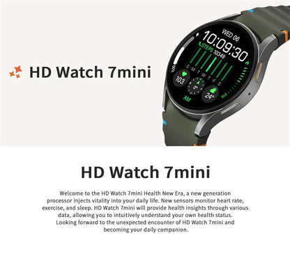 Watch 7 Upgrade GPS Smart Watch Men Women AMOLED HD Screen Compass Heart Rate Fitness Sport Waterproof Bluetooth Call Smartwatch