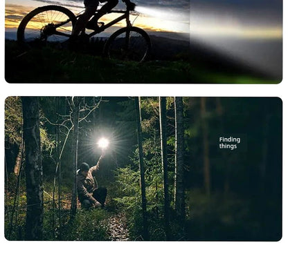 P90 Power Torch Rechargeable Outdoor Long-Range Xenon Lamp Zoom High-Power Spotlight Super Bright Probe Xenon Lamp