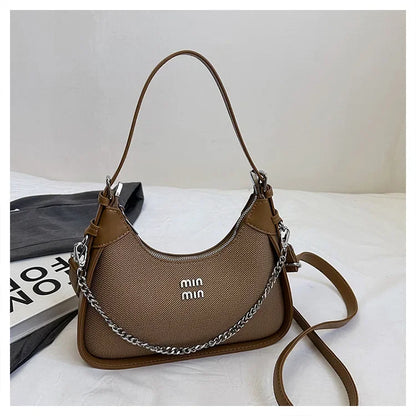 2025 EarlySpring New Simple and Casual Fashion Women's Armpit Handbag High-end and Trendy ShoulderBag for Style-conscious Ladies