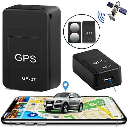 Mini Car GPS Tracker GF07 GPS Position APP Strong Magnetic GPS Tracking Device Anti-lost Vehicle GPS Locator