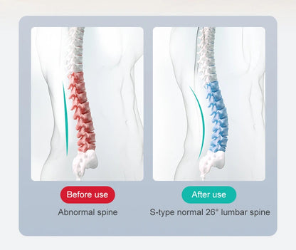Back Stretcher Multi-Level Adjustable Massager Waist Neck Fitness Lumbar Cervical Spine Cervical Spine Support Massager Lying