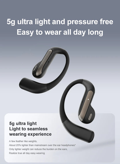 Xiaomi Smart AI Translation Headset Stereo Sound Semi-in-ear Air Conduction True Wireless Sports Long-lasting Bluetooth Headset