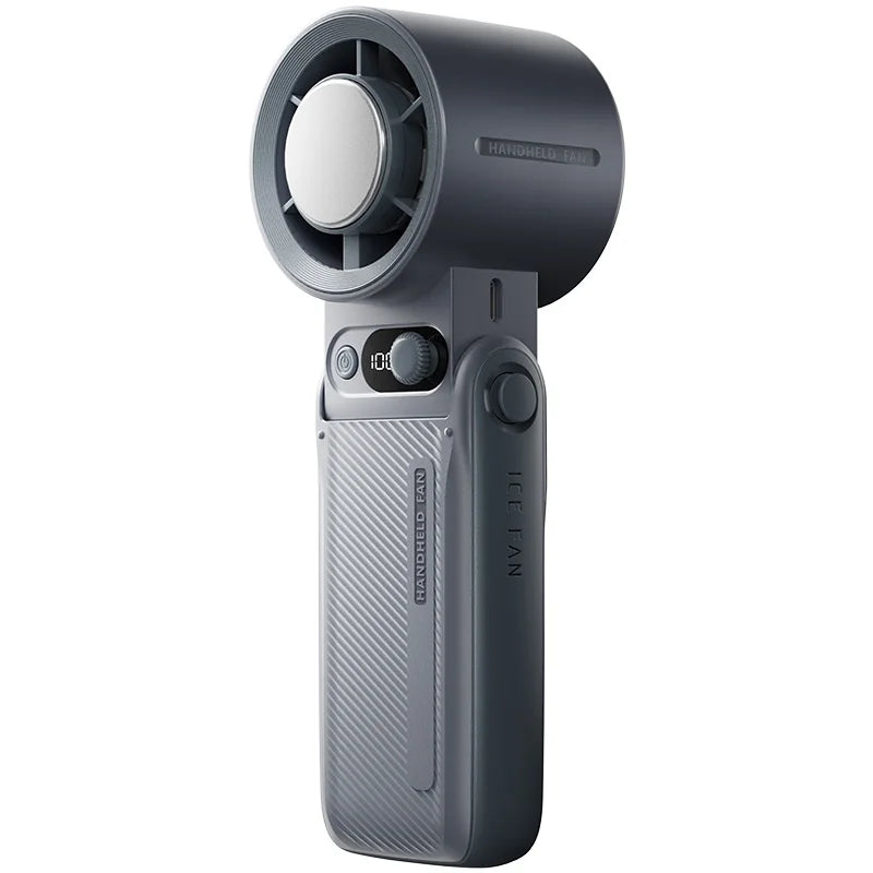 Portable Mini Refrigeration Handheld Fan 199 Speed Stylish Manual Adjustable fan USB rechargeable fan