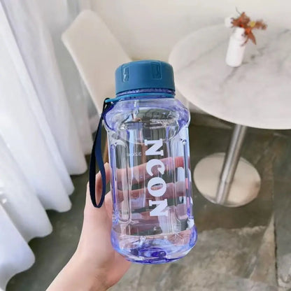 850/1100/1300ml Clear Water Bottle Portable Leakproof Large Capacity Travel Kettle Lightweight Water Jugs