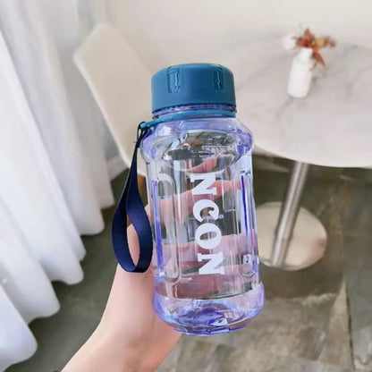 850/1100/1300ml Clear Water Bottle Portable Leakproof Large Capacity Travel Kettle Lightweight Water Jugs