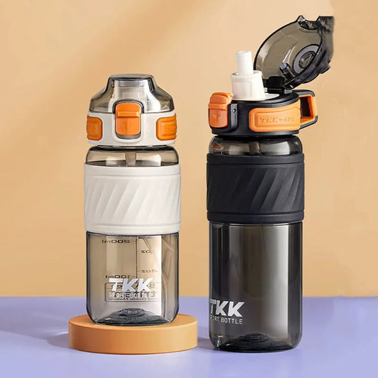 TKK 500/600ml BPA Free Sports Watter Bottle Tritan BPA Free Leak-proof Cup School Children's 'bottle Cute Water Bottle