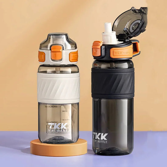 TKK 500/600ml BPA Free Sports Watter Bottle Tritan BPA Free Leak-proof Cup School Children&