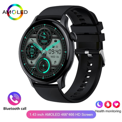 2024 True AMOLED Smart Watch Ladies Screen always Show Time 466*466 HD Health Tracker Voice Calling Smartwatch Women For Xiaomi