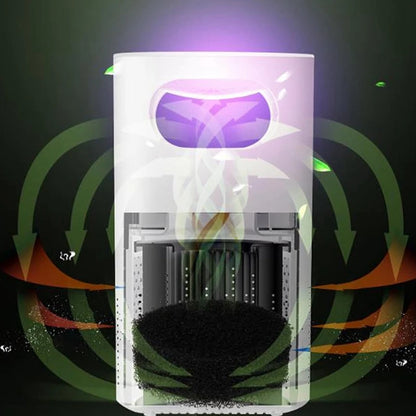 Home Large Room Bedroom Air Purifier, Pet Odor Purifier, Allergy, Pollen, Filter Formaldehyde Home Purifier Durable