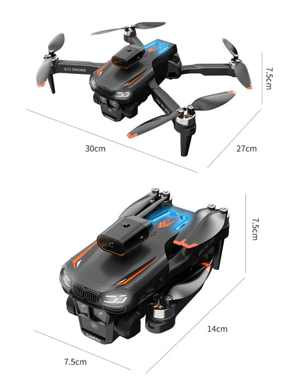 Xiaomi Mijia S13 Drone 8K Professional Dual Camera GPS FPV Brushless Motor Optical Flow Hovering Foldable Quadcopter.
