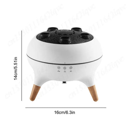 Dynamic Jellyfish Air Humidifier Essential Oil Diffuser with Colorful Night Lights Aromatherapy Diffuser for Home Bedroom Office