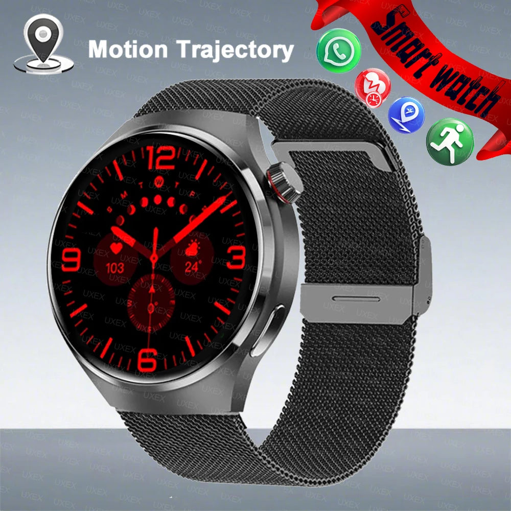 2025 Holiday Gift Smartwatches Masculinos 1.52” HD Wireless Call Health Tracker Custom Photo Watch 4 Women Motion Trajectory New